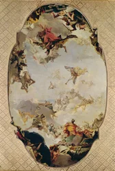 Szkic do Apoteozy rodziny Pisani, 1760 (zob. też 145074)